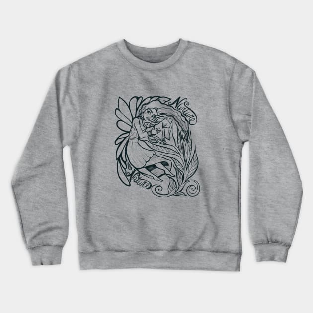 Nurture Nature Crewneck Sweatshirt by bubbsnugg